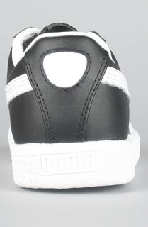 Puma The Clyde Sneaker in Black White