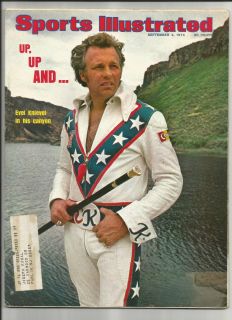  Sports Illustrated 1974 Evel Knievel