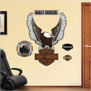 Fathead Harley Davidson Logo Wall Graphic 16 00001