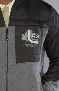 LRG The City Clouds Jacket in Dark Charcoal