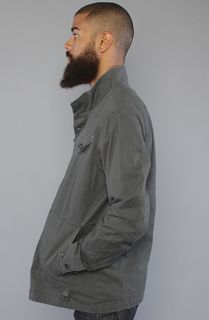 LRG The Cult Surplus M65 Jacket in Dark Charcoal