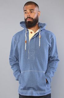 WeSC The Basil Hoody in Indigo Melange