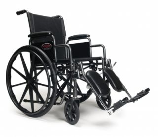 Everest Jennings Advantage Folding Wheelchair Elevating Legrests 18x16