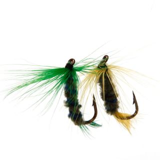 Pro 12pcs Fly Hooks Fishing Flies Hook 12 Lures Dry Fish DonT Need