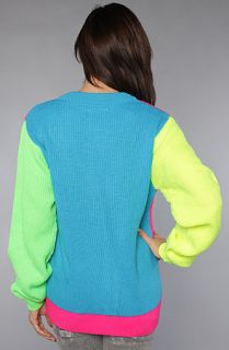 Joyrich The Multi Neon Ribbed Cardigan