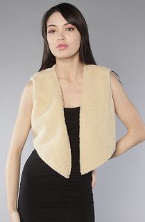 Rojas The Suede Sheepskin Vest Concrete