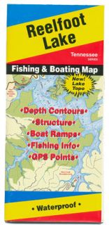 Hot Spot Fishing Maps Reelfoot Lake West Tennessee