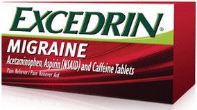 NEW NIB Excedrin Migraine Headache Medicine 24 Caplets Exp 04 2014 Not