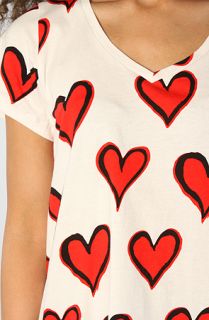 Joyrich The Hyper Heart Tee in White Concrete