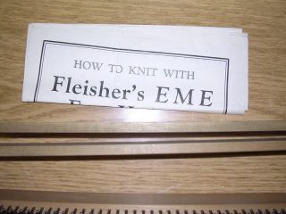 Vintage Knitter Fleisher Eme Fast Knitter