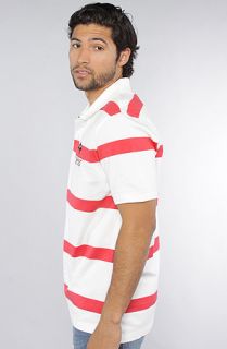 LRG The Busy Signals Polo in White Concrete