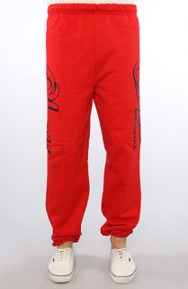 Obey The Encore Sweatpants in Red Concrete