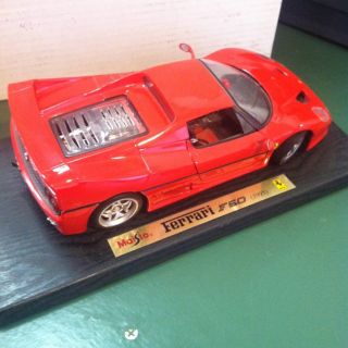 Limited Edition Maisto Red Ferrari Convertible F50 1995 1 18 Scale