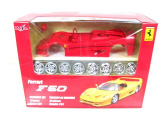 Maisto Ferrari F50 Model Kit Red 1 24 Diecast Car
