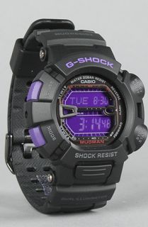 SHOCK The Mudman Black Watch in Black Purple