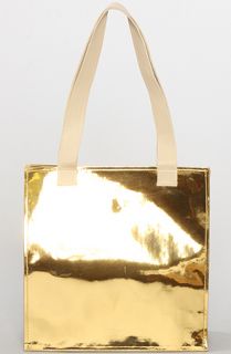 gold dot the faye tote bag in gold sale $ 12 95 $ 67 00 81 %