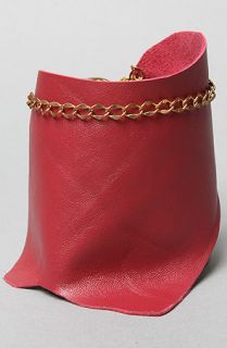 SOOS Rocks Jewelry The Leather One Of a Kind Cuff in Hot Pink
