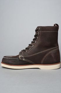 Sebago The Fairhaven Boot in Brown Rough Out