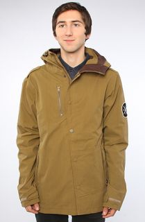 Holden The Oswald Jacket in Olive Concrete