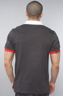 LRG The Seal The Deal Polo in Black Heather