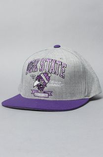 DGK The DGK State Of Mind Snapback Hat in Athletic Heather and Purple