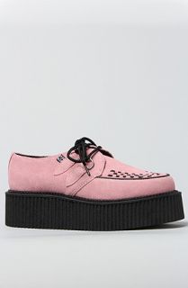 The Mondo Creeper in Pink Suede