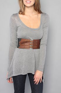 Alternative Apparel The Corset Belt Concrete