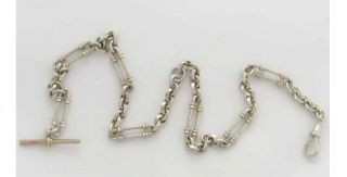 Mint Edwardian Albert Fusee Fetter Watch Chain 1904