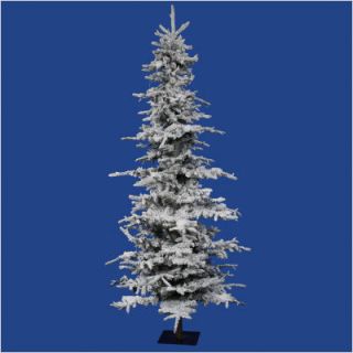 Vickerman Flocked Georian Fir 72 Artificial Christmas Tree A101260
