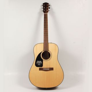  auction is this fender cd100lh left handed acoustic guitar in used but