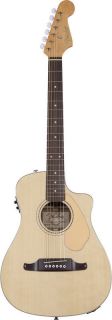 Used Fender® Natural Malibu CE Acoustic Electric Guitar 