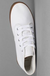 Emerica The Wino Mid Sneaker in White Gum