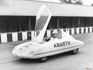 Fiat Abarth Pininfarina 500 Record Car 1958 1 43 Model