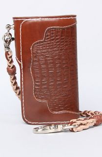 Holliday The Salinas Short Wallet in Brown Leather