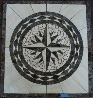 30 Marble Floor Tile Mosaic Medallion Design Stone Flooring or Wall