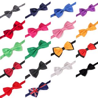  Bowtie Multi Style Color Neckwear Adjustable Mens Bow Tie