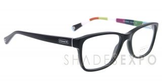 New Coach Eyeglasses HC 6013 Julayne Black 5002 Auth 54mm