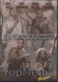La Cucaracha DVD New Maria Felix Emilio Fernandez Dolores Del Rio