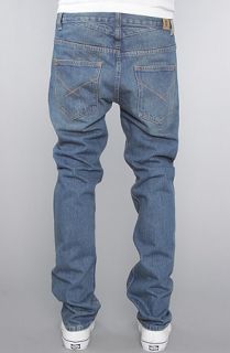 Insight The Buzzcock Slim Fit Jeans in Classic Blue Vintage Trash Wash