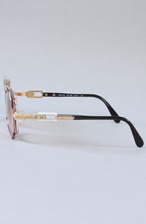 Vintage Eyewear The Cazal 188 Sunglasses in Clear Orange Blue