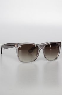 Super Sunglasses The Basic in Transparent Grey