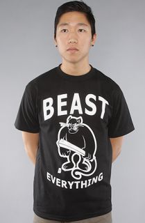 Beasted The Beast Everything Up The Punks Tee in Black White