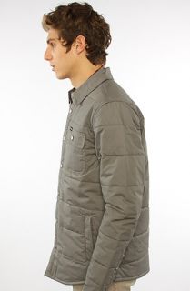 Brixton The Cass Jacket in Gray Concrete