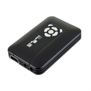 1080p Full 3D HD Movie Media Player Box Flash Play USB HDMI SD MMC