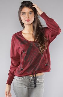 Nikita The Gerd Sweatshirt in Volcanic Red