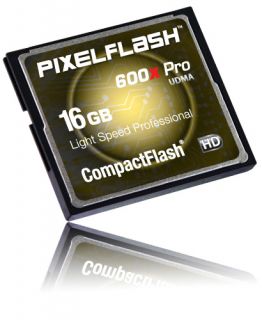 16GB Compact Flash PIXELFLASH 600X CF Memory Card 16 GB Extreme Ultra