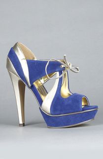 Sole Boutique The Kambria Shoe in Blue