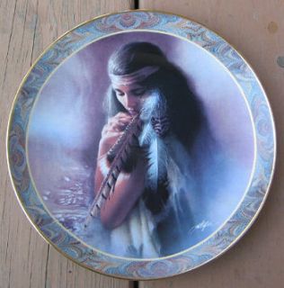 Stirrings Of The Heart collector plate by Lee Bogle Bradford Exchange