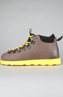 Native The Fitzsimmons Boot in Beaver Brown and Caryon Yellow