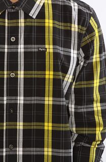 LRG The Foressence Buttondown Shirt in Yellow